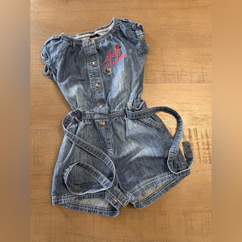 Harley Davidson romper